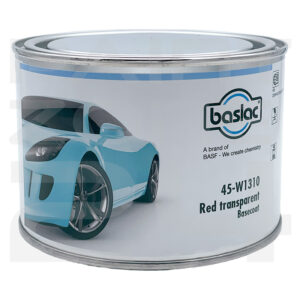 BASLAC 45-W1310 Red Transparent - 0,5 ltr