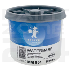 DeBeer WB 951 Transparent Red Brown - 0,5 ltr