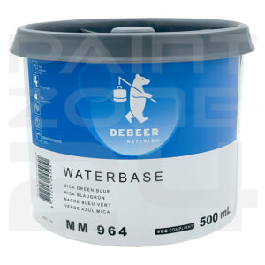 DeBeer WB 964 Mica Green Blue - 0,5 ltr
