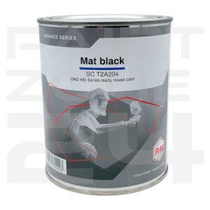 RM Uno HD 420 T2A204 MAT BLACK  - 1 ltr