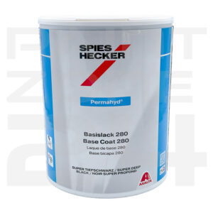 Spies Hecker Permahyd 280 Super Deep Black / Super Tiefschwarz - 1 Liter