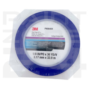3M 06404 Scotch 471+ blue 3mm Vinyl Tape