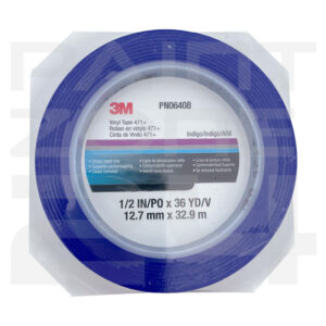 3M 06408 Scotch 471+ blue 12mm Vinyl Tape