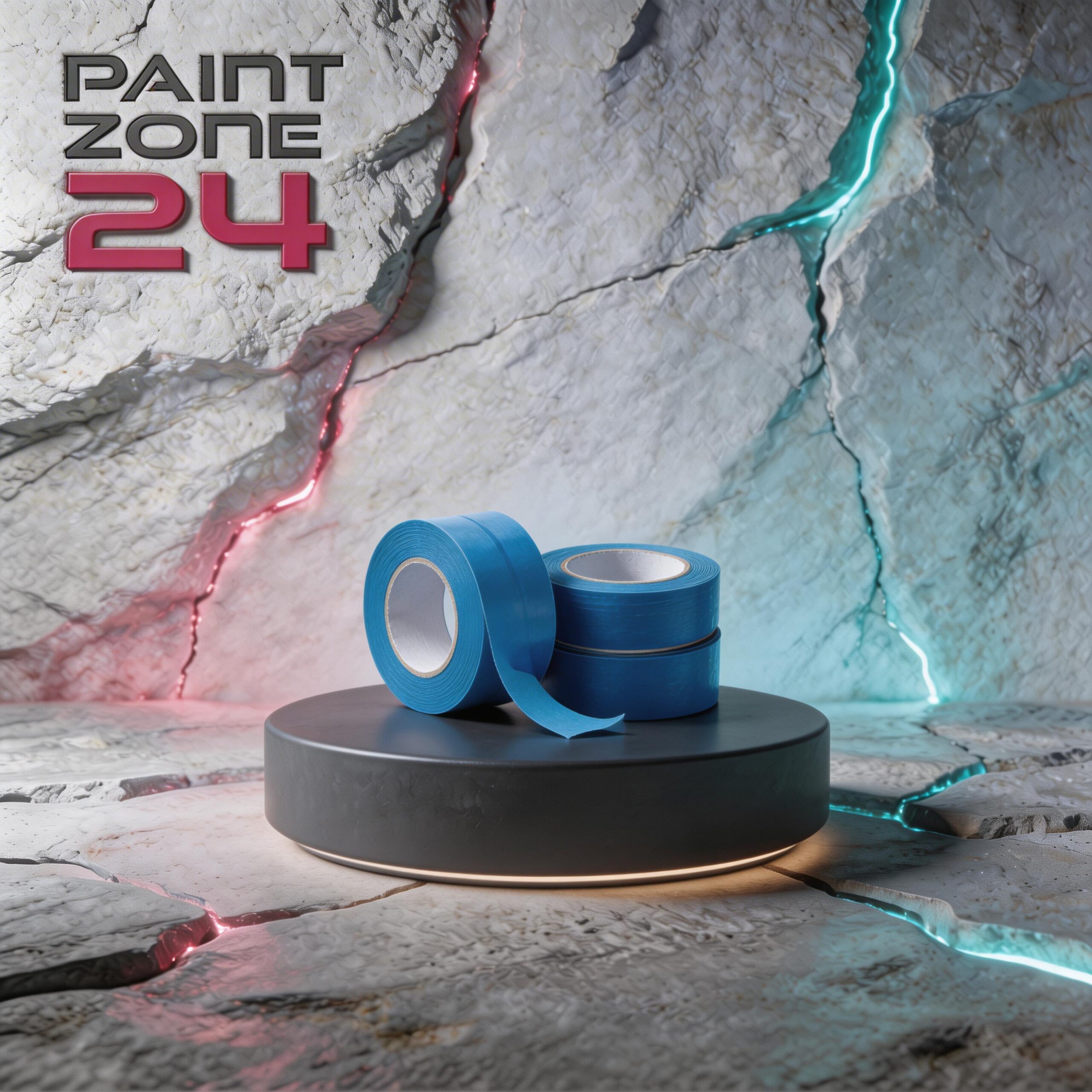 UV+Wasserbeständiges Abdeckband 50m x 30mm